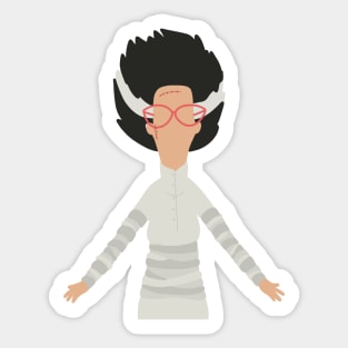 Bride of Frankenstein Linda Sticker